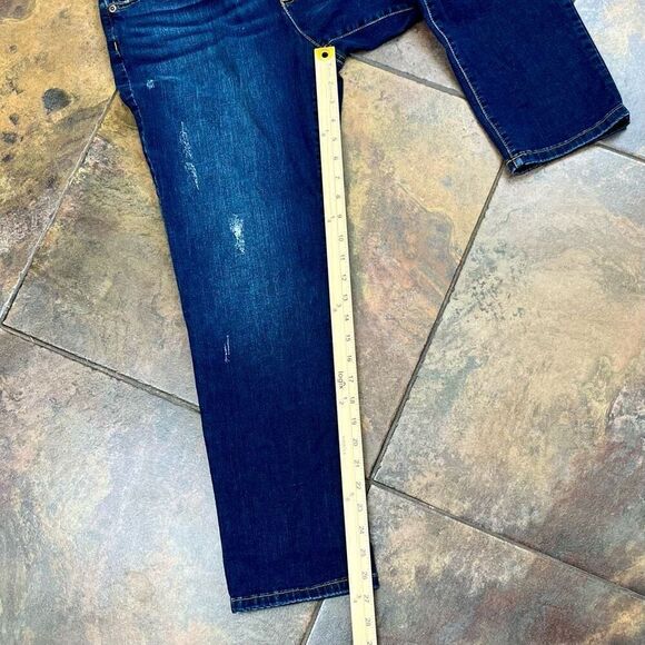 Chico’s Distressed Ankle Denim Jeans 0.5 Small 6 - Picture 4 of 6